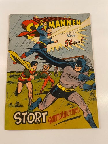 * Stålmannen  , Nr 15 - 16    - 1954 *