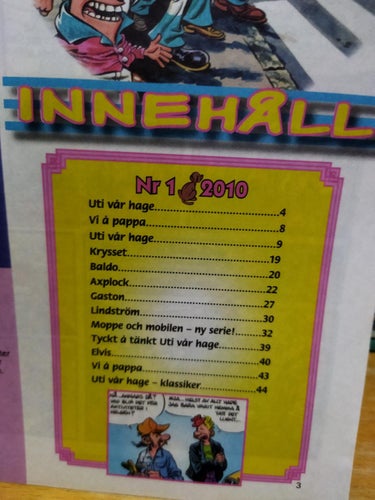Uti vår hage 2010 nr 1, Very Fine plus