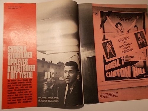 SE Nr 27 1965 Röda Kvarn i Edsbyn reportage Kirsten Swanholm utvik
