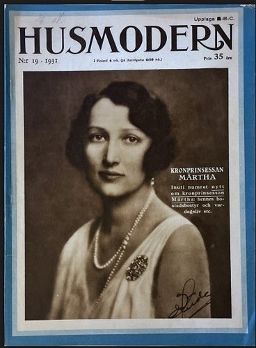 Husmodern 19 1931 Sven Hermelin, Waldemar Dahlqvuist, Esther Sahlin, Ivar Kamke