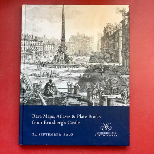RARE MAPS, ATLASES & PLATE BOOKS FROM ERICSBERG´S CASTLE.
