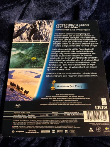 Planet Earth - Hela Serien - 4 Diskar - Blu-ray