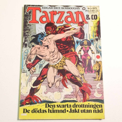 Tarzan & CO - 1975 - NR 3 - De dödas hämnd | Den svarta drottningen