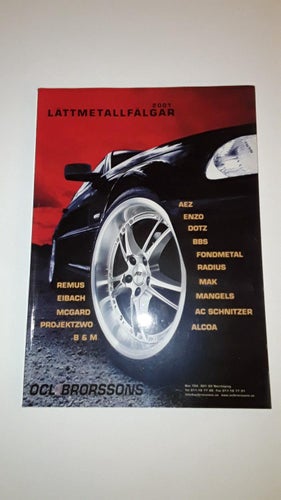 Lättmetallfälgar 2001 OCL Brorssons