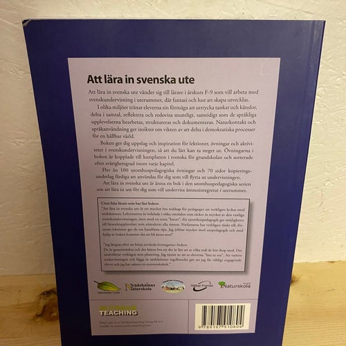 Att lära in svenska ute Årskurs F-9