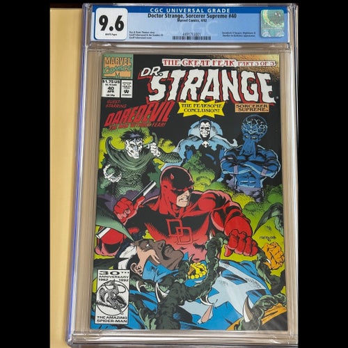 CGC 9.6 Doctor Strange, Sorcerer Supreme #40