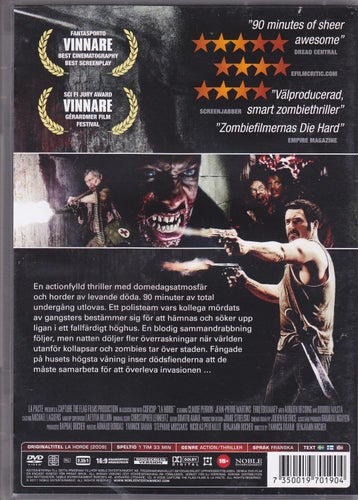 DVD - La Horde (Claude Perron, Doudou Masta) / Zombiefilmernas Die Hard!