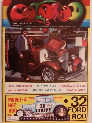 Colorod nr 9 1977: Ford Crown Victoria 1956, Cadillac Coupé deVille 1954
