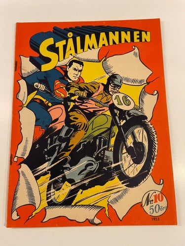 * Stålmannen  , Nr 10   - 1953 *