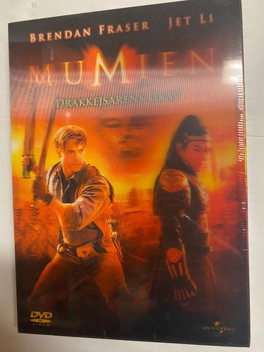 DVD Mumien Drakkejsarens Grav INPLASTAD