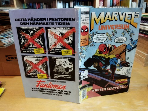 Marvel Universum Marvelklubben nr 149 satelit förlaget 1989 nr 6, Fine