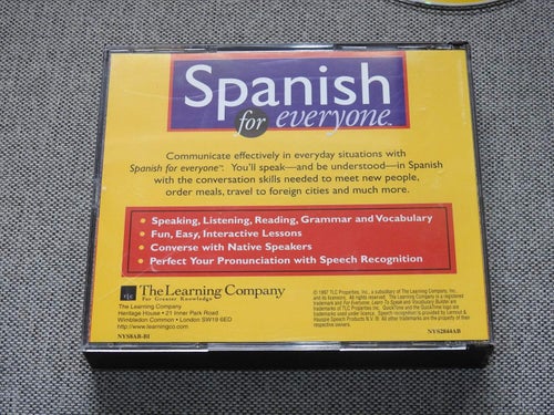 Spanish for Everyone CD Windows 3.1 / Windows 95 CD-ROM