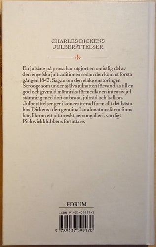 Julberättelser (En julsång på prosa eller En spökhistoria... / Charles Dickens