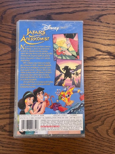 VHS: Jafars Återkomst (Walt Disney)