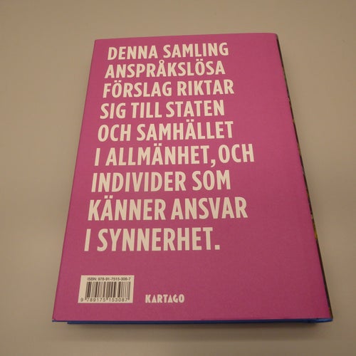 Anspråkslösa förslag av Joakim Pirinen 2018 Kartago hårdpärm