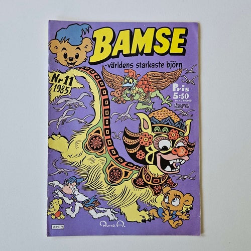 Bamse Tidning - Nr 11 1985 - Serie Serietidning