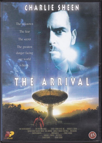 DVD / The Arrival / Charlie Sheen, Lindsay Crouse, Ron Silver / Fint skick