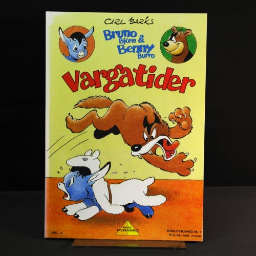 Mini-pyramid Nr 4 - Bruno Björn och Benny Burro: Vargatider av Carl Barks