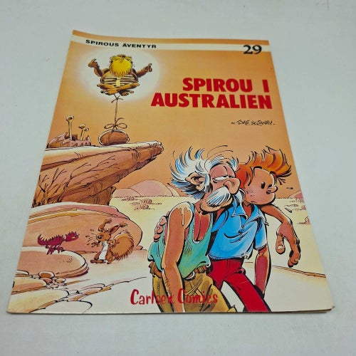 Spirous Äventyr 29 - Spirou i Australien - Första upplagan