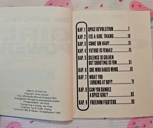 Din guide till girl power - En annorlunda bok om Spice Girls 90-tal