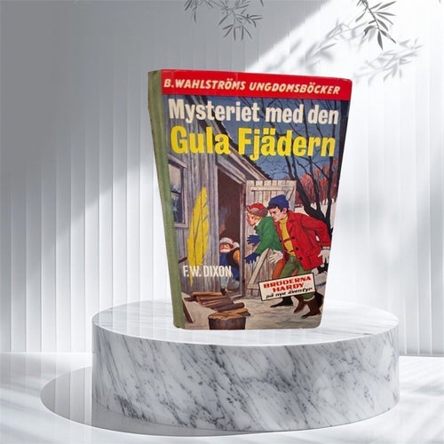 Bröderna Hardy: Mysteriet med den gula fjädern – B. Wahlströms ungdomsbok