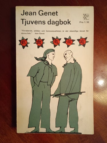 Tjuvens dagbok av Jean Genet, 1963