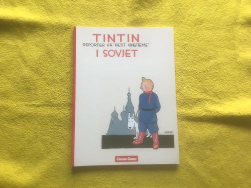 Tintin i Sovjet, 1:a Upplaga, 1:a Tryckning, 2004, Skick VF/NM