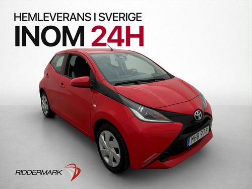 Toyota Aygo 1.0 VVT-i 69hk X-PLAY Touch Bluetooth Farthållar