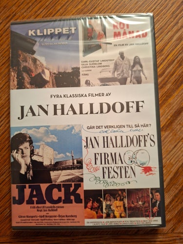 Jan Halldoff - Fyra klassiska filmer (DVD)