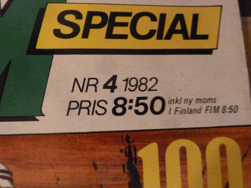 SM SPECIAL, NR 4-1982, TIDNING