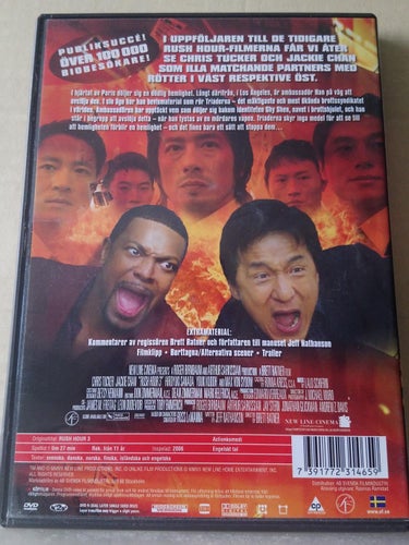 Rush hour 3, dvd