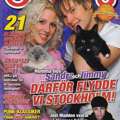 Okej 2005-5 Kelly Clarksson.Fame Factory.Scarlett Johansson