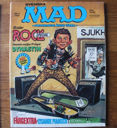 SVENSKA MAD 1985 : 5 med bilaga
