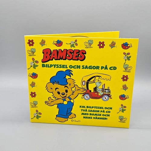 Bamses Bilpyssel och Sagor - CD Skriva Bok Bamse