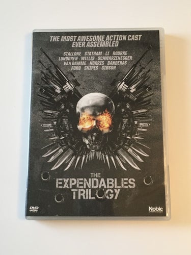 The expendables trilogy (3-discs). Beg. DVD