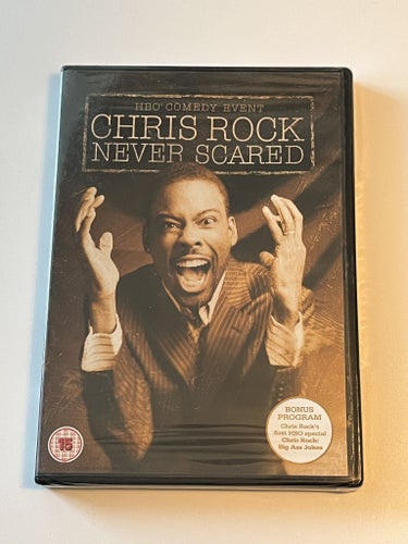 Chris Rock - Never scared (ej svensk text, 2004). Inplastad DVD