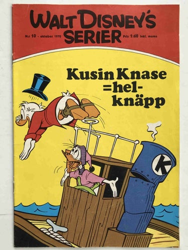 Walt Disney´s Serier - 1970:10 FN+