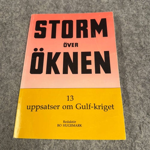 Bo Hugemark - Storm över öknen