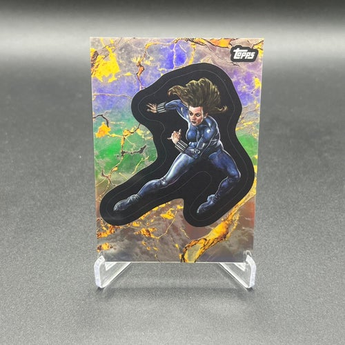 Topps Marvel Comic Book 2025 Heroes Black Widow Refractor