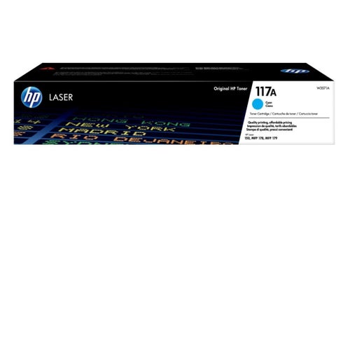HP 117A Cyan Toner W2071A original