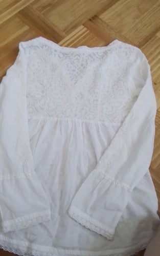 Odd Molly vit blus storlek 0 , XS .