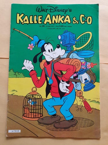 Kalle Anka & Co nr 29 från 1977