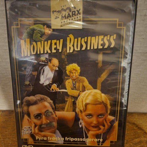 Monkey Business- the Marx Brothers, inplastad