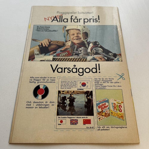 Kalle Anka & co nr 20 1967, oläst toppex! NM