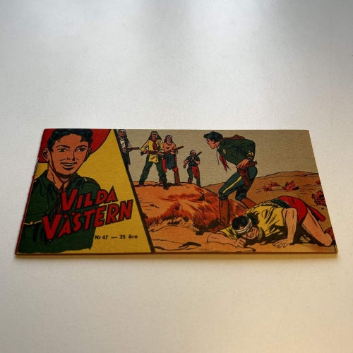 Vilda Västern nr 47 1958, toppex! VF+