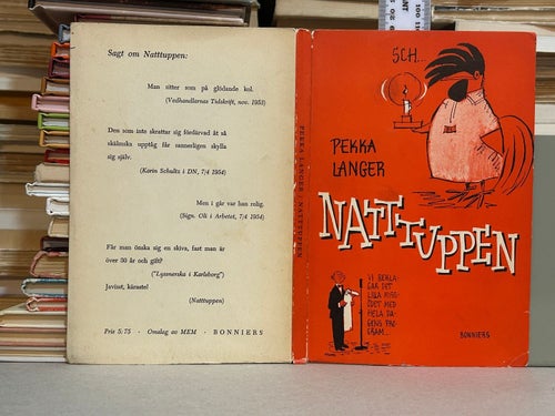 Natttuppen av Pekka Langer. Bok. Very Good plus