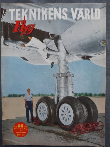 Teknikens Värld nr 14 1949: Teknik, Flyg, Motor, Hobby
