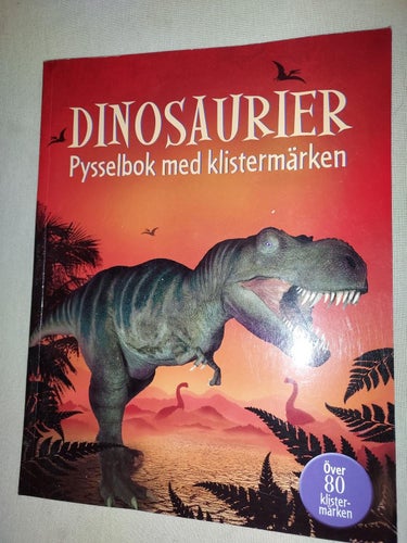 Pysselbok Klistermärken 21,5x27,5 cm !