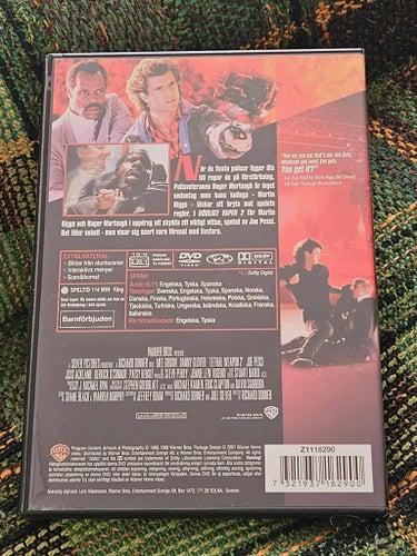 DÖDLIGT VAPEN 2 - dvd ,svensk text