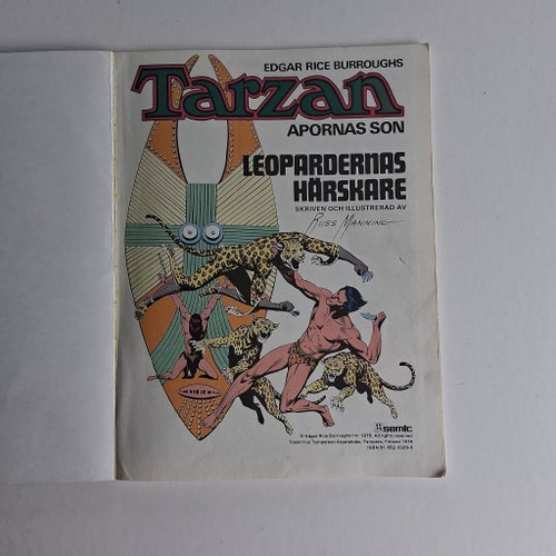 Tarzan Present Album 1977 av Edgar Rice Burroughs (49 år sedan)